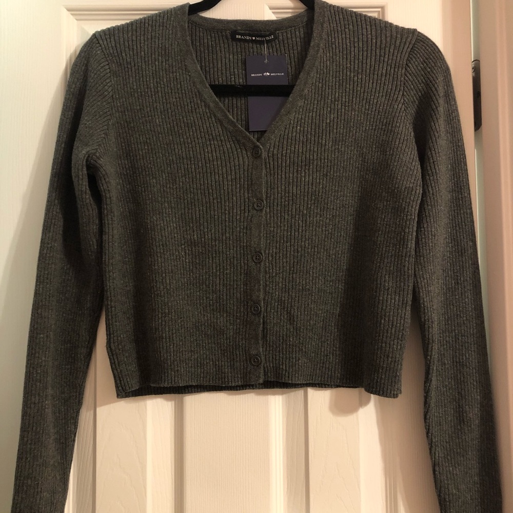 Cropped Brandy Melville Cardigan/Sweater NWT